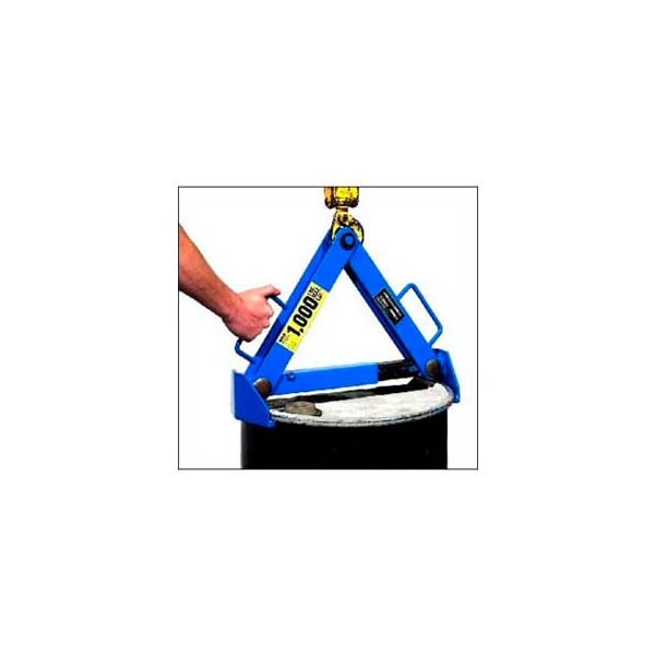 Morse PailPRO Model 92-30 Drum Lifter - Top Chine - Rimmed Drums - 1000 Lb. Cap.